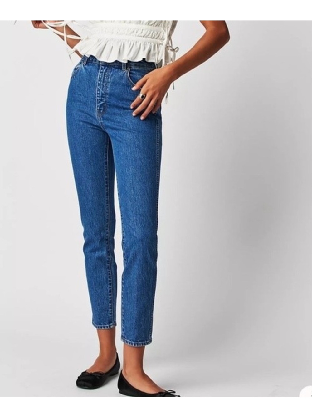 Rolla’s Dusters High Rise Straight Leg Jeans Medium Wash Size 31 EUC women’s